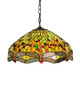 Tiffany Hanginghead Dragonfly Three Light Pendant (51185)