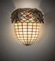 Oak Leaf & Acorn One Light Wall Sconce (51852)
