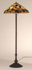 Meyda Tiffany - 55961 - Three Light Floor Lamp - Jeweled Grape - Mahogany Bronze