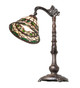 Meyda Tiffany - 65077 - One Light Table Lamp - Tiffany Roman - Antique Copper