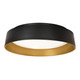 AFX Lighting - DUNF15LAJUDBKGD - LED Flush Mount - Duncan - Black and Gold
