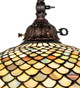 Fishscale One Light Floor Lamp (65838)