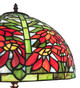 Tiffany Poinsettia 25"Table Lamp (65896)