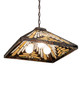 Nuevo Mission Three Light Pendant (66229)