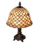 Tiffany Fishscale One Light Mini Lamp (67378)