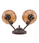 Tiffany Fishscale Two Light Wall Sconce (67383)
