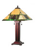 Meyda Tiffany - 67851 - Two Light Table Lamp - Pinecone Ridge - Mahogany Bronze