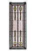 Meyda Tiffany - 68020 - Window - Spear of Hastings - Rust
