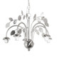 Silver Leaf Five Light Chandelier (69887)