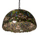 Trillium & Violet Three Light Pendant (72315)