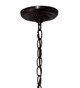 Trillium & Violet Three Light Pendant (72315)