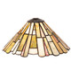 Meyda Tiffany - 74020 - Shade - Delta - Mahogany Bronze