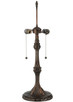 Meyda Tiffany - 79790 - Two Light Table Base - Gypsy - Mahogany Bronze