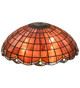 Meyda Tiffany - 79812 - Shade - Elan - Pbagwg Burgundy Xag Amber