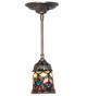 Tiffany Peacock Feather One Light Mini Pendant (81430)