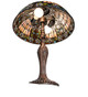 Fleur-De-Lis Two Light Table Lamp (81447)