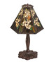 Meyda Tiffany - 81619 - One Light Accent Lamp - Japanese Peony - Pbnawg Flame Xag