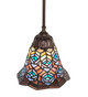 Tiffany Peacock Feather One Light Pendant (82421)