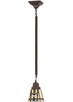 Meyda Tiffany - 82429 - One Light Mini Pendant - Prairie Wheat - Mahogany Bronze