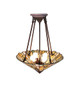 Delta Four Light Semi-Flushmount (82749)