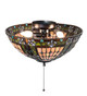 Fleur-De-Lis Three Light Flushmount (97658)