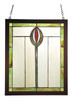 Meyda Tiffany - 98100 - Window - Spear - Natural Wood