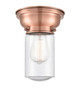 Innovations - 623-1F-AC-G314 - One Light Flush Mount - Franklin Restoration - Antique Copper