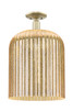 Innovations - 716-1C-AB-G559-12ME - One Light Semi-Flush Mount - Arcadia - Antique Brass