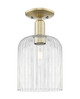 Innovations - 716-1C-AB-G559-8CL - One Light Semi-Flush Mount - Arcadia - Antique Brass
