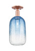 Innovations - 716-1C-AC-G482-7SB - One Light Semi-Flush Mount - Arcadia - Antique Copper