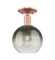 Innovations - 716-1C-AC-G483-8SL - One Light Semi-Flush Mount - Arcadia - Antique Copper