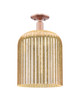 Innovations - 716-1C-AC-G559-12ME - One Light Semi-Flush Mount - Arcadia - Antique Copper