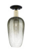 Innovations - 716-1C-BAB-G484-7SL - One Light Semi-Flush Mount - Arcadia - Black Antique Brass