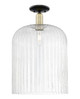 Innovations - 716-1C-BAB-G559-12SDY - One Light Semi-Flush Mount - Arcadia - Black Antique Brass