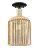 Innovations - 716-1C-BAB-G559-8ME - One Light Semi-Flush Mount - Arcadia - Black Antique Brass