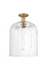 Innovations - 716-1C-BB-G559-12CL - One Light Semi-Flush Mount - Arcadia - Brushed Brass