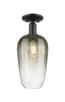 Innovations - 716-1C-BK-G484-7SL - One Light Semi-Flush Mount - Arcadia - Matte Black