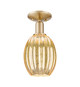 Innovations - 716-1C-CB-G459-6ME - One Light Semi-Flush Mount - Arcadia - Champagne Bronze