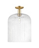 Innovations - 716-1C-CB-G559-12CL - One Light Semi-Flush Mount - Arcadia - Champagne Bronze