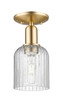 Innovations - 716-1C-CB-G559-5SDY - One Light Semi-Flush Mount - Arcadia - Champagne Bronze