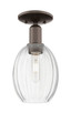 Innovations - 716-1C-OB-G459-6CL - One Light Semi-Flush Mount - Arcadia - Oil Rubbed Bronze