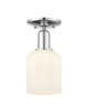 Innovations - 716-1C-PC-G559-5GWH - One Light Semi-Flush Mount - Arcadia - Polished Chrome