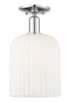 Innovations - 716-1C-PC-G559-8GWH - One Light Semi-Flush Mount - Arcadia - Polished Chrome