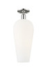 Innovations - 716-1C-PN-G456-8WH - One Light Semi-Flush Mount - Arcadia - Polished Nickel