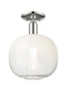 Innovations - 716-1C-PN-G481-10OP - One Light Semi-Flush Mount - Arcadia - Polished Nickel
