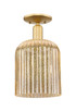 Innovations - 716-1C-SG-G559-8ME - One Light Semi-Flush Mount - Arcadia - Satin Gold