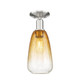 Innovations - 716-1C-SN-G480-6AM - One Light Semi-Flush Mount - Arcadia - Brushed Satin Nickel