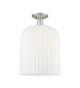 Innovations - 716-1C-SN-G559-12GWH - One Light Semi-Flush Mount - Arcadia - Brushed Satin Nickel