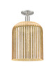 Innovations - 716-1C-SN-G559-12ME - One Light Semi-Flush Mount - Arcadia - Brushed Satin Nickel