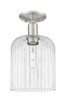 Innovations - 716-1C-SN-G559-8CL - One Light Semi-Flush Mount - Arcadia - Brushed Satin Nickel
